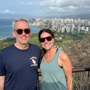Electric bike ride to Diamond Head for scenic hike