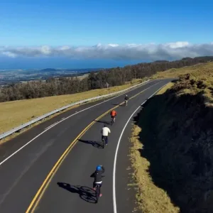Self-guided bike tour exploring Haleakala’s scenic trails