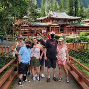 Panoramic view of Oahu during an amazing circle island tour