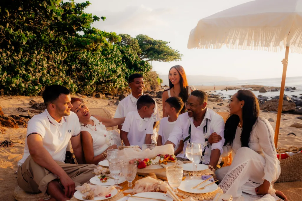 Luxury picnic for up to thirty-five guests in Hawaii