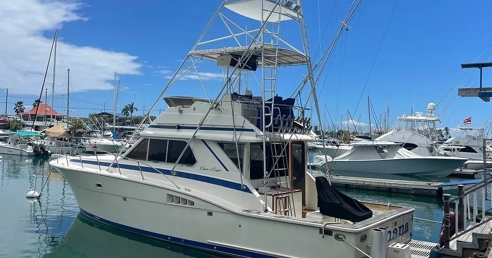Anglers fishing on a boat during full day Maui adventure