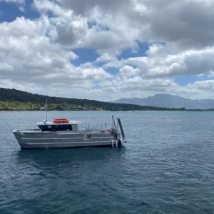 Scenic ocean tour capturing vibrant sunset colors