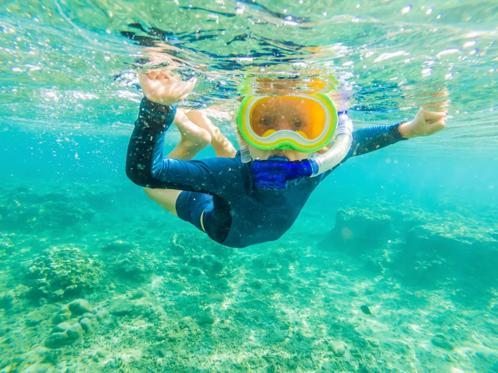 Premium snorkeling charter exploring Kona's underwater world
