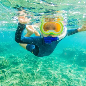 Premium snorkeling charter exploring Kona's underwater world