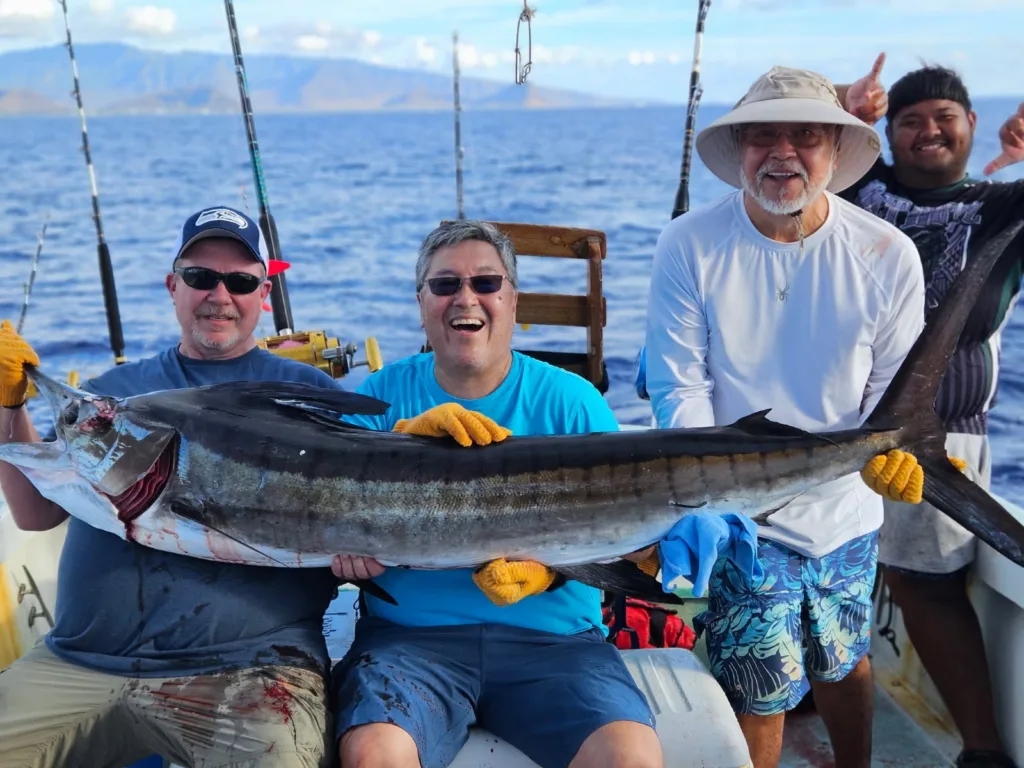 Full day private offshore fishing expedition at sea