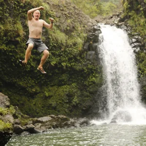 Scenic view of West Maui during adventure tour