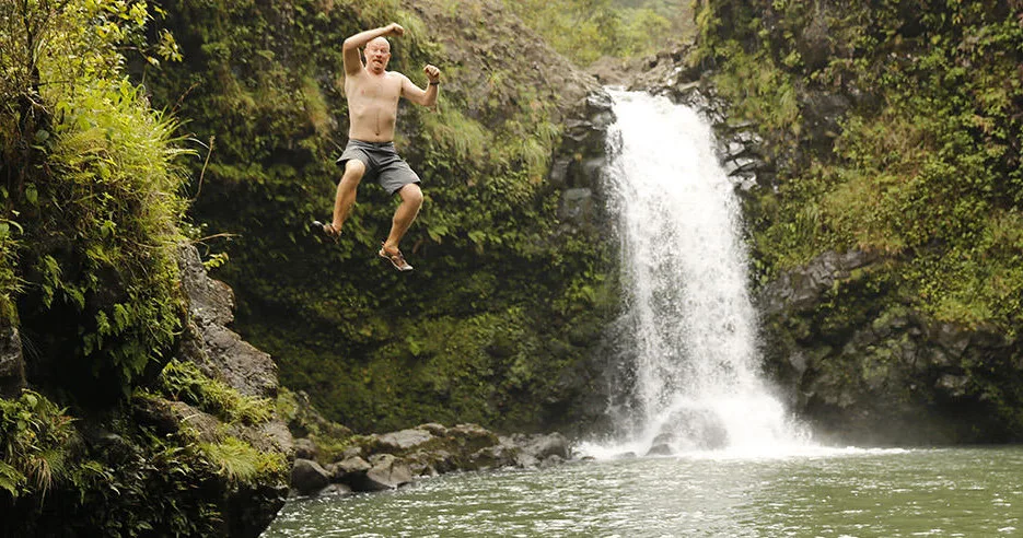 Scenic view of West Maui during adventure tour
