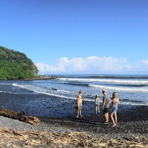 Customized hiking tour group trekking Maui’s trails