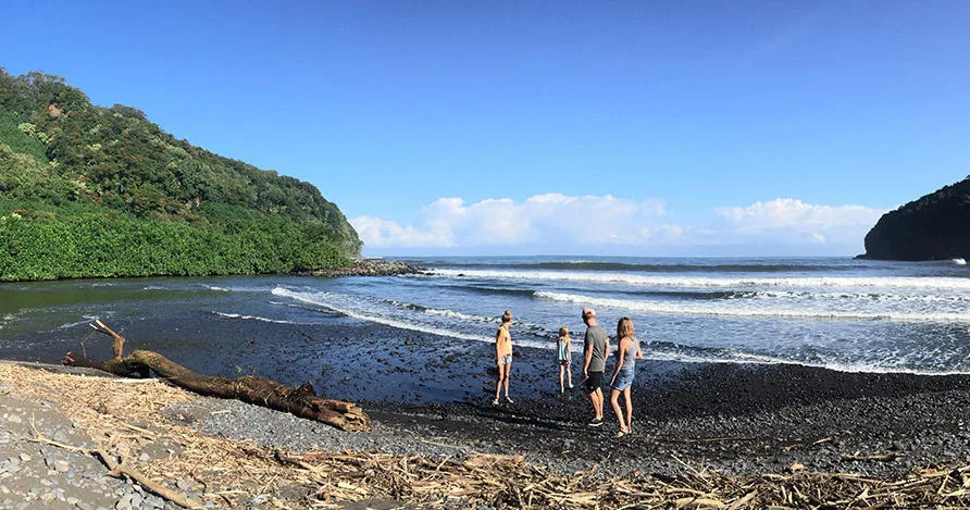 Customized hiking tour group trekking Maui’s trails