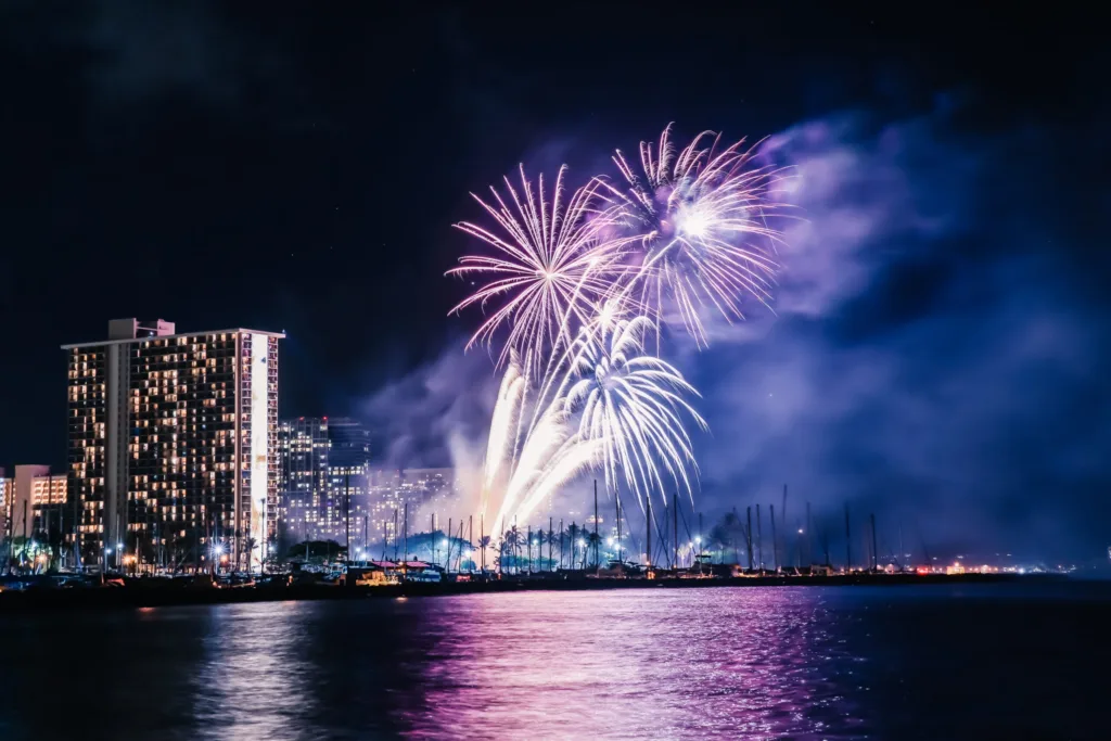 Limited seating fireworks cruise at Honolulu Festival 2026