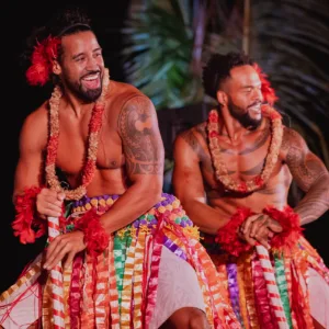 Elegant Hawaiian luau with premium seating and decor