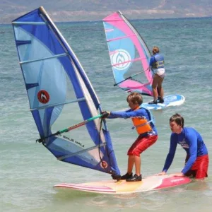 Windsurf camp designed specifically for kids of all ages