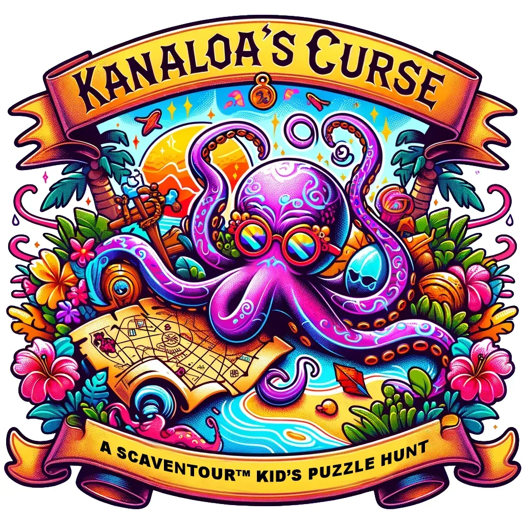 Children playing Kanaloa's Curse game at Waikiki Marriott