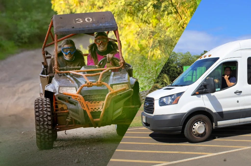 Exciting off-road ATV adventure with Waikiki pickup