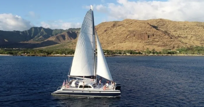 West Oahu sail and snorkel tour exploring marine life