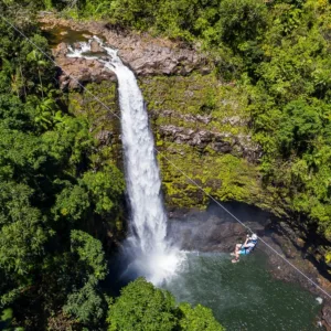 Exciting zipline adventure with convenient cruise ship pickup