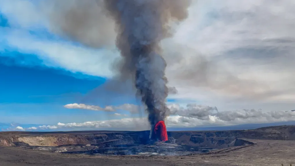 Guided hike exploring volcanic landscapes and wildlife