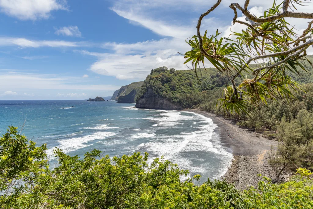 Hiking adventure through scenic Pololu Valley on Big Island