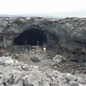 Lava formations at Hawaii Volcano National Park shore