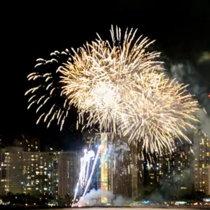 Sailing tour with spectacular fireworks display