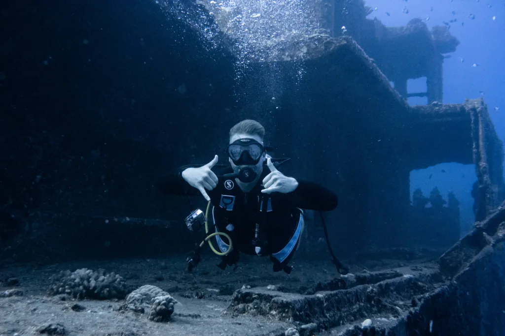 Two-tank private scuba dive exploring shipwrecks and reefs