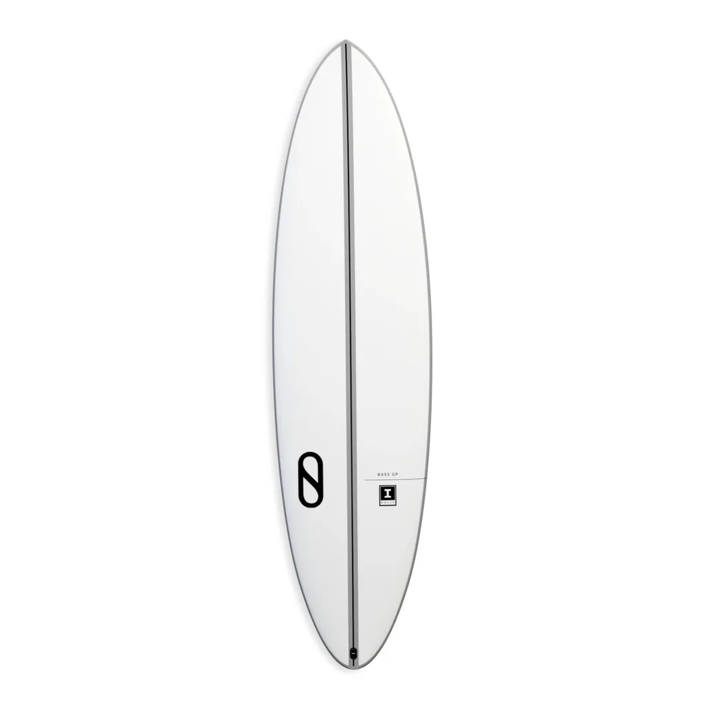 6 foot 8 inch Boss Up midlength surfboard