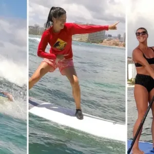 Tourist reviewing various session package options on tablet