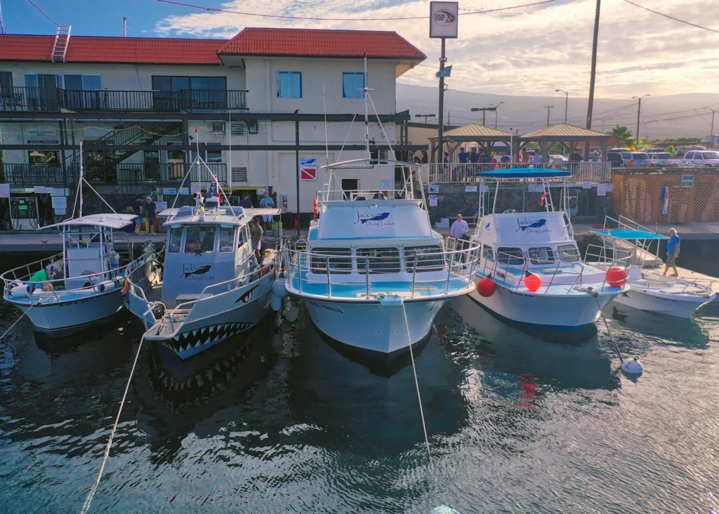 Private charter boat ready for scuba diving adventure