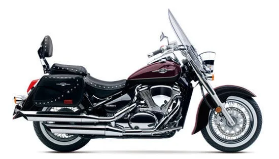 Suzuki Boulevard C50T 800cc motorcycle parked outdoors