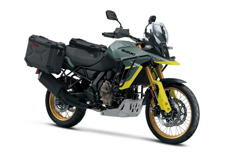 Suzuki Vstrom Adventure 800DE ready for off-road trip