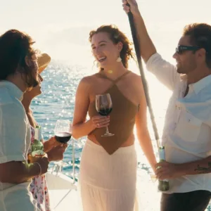 Medium group on a 3.5 hour scenic boat trip