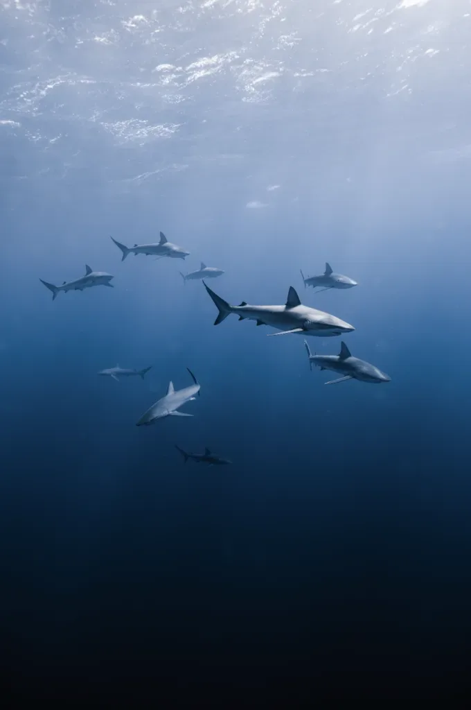 Snorkelers exploring sea tiger shipwreck on marine wildlife tour