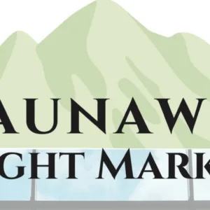 Evening market with local food and crafts