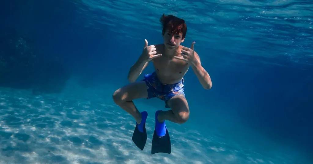 Gentle snorkel tour for beginners at Turtle Town