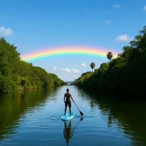 Explorers hiking Ko Olina North Shore coastal trails