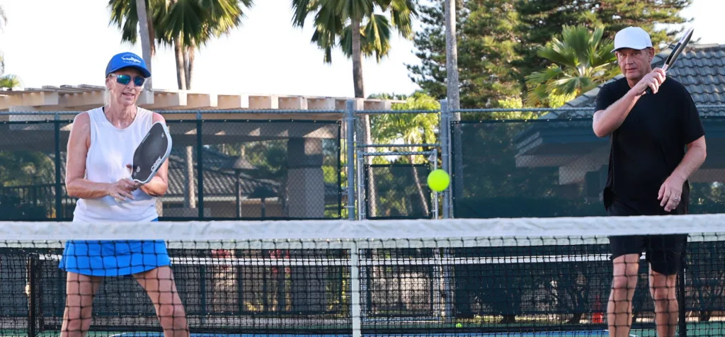 Instructor giving private lessons on scenic island tour