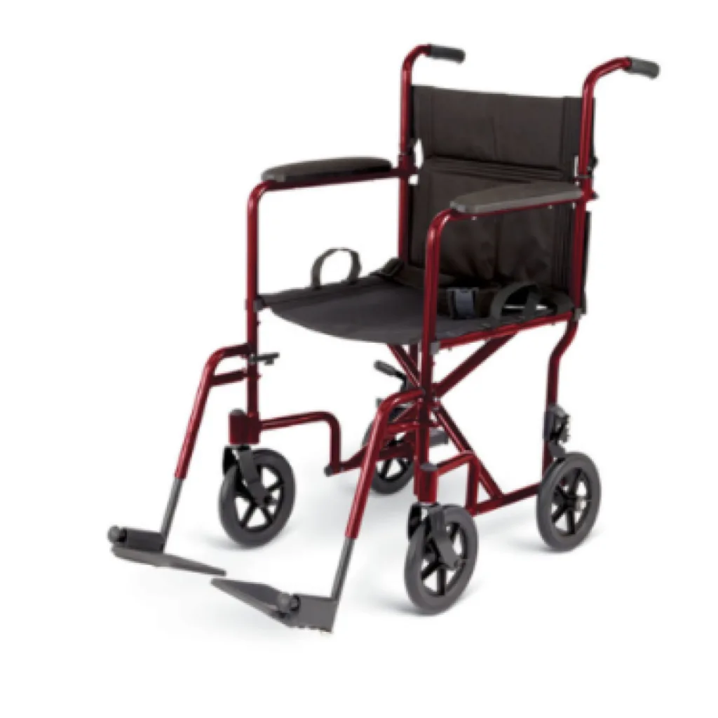 All-terrain transport chair with rollator for beach use