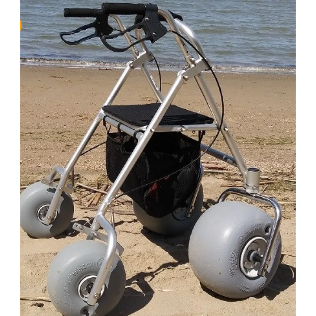 Beach walker designed for island tour strolls