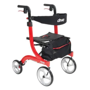 Nitro rollator designed for deluxe knee scooter users