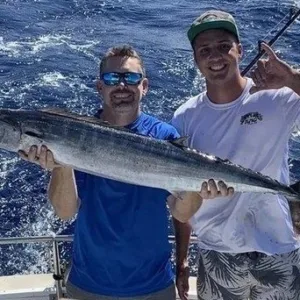 Full-day private sport fishing charter with a group of six