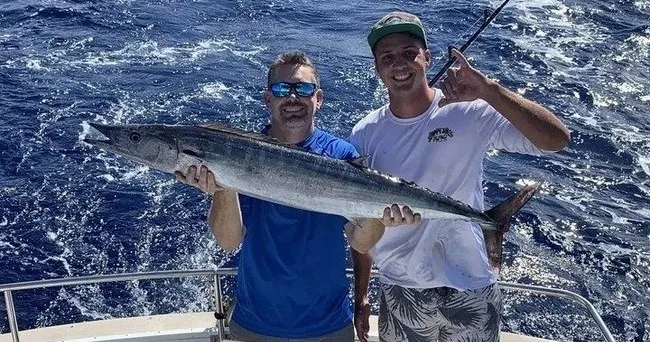 Full-day private sport fishing charter with a group of six