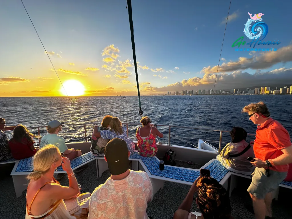 Sunset cruise featuring live local music and DJ entertainment