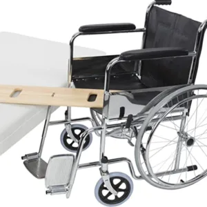 Wheelchair transfer board designed for safe and smooth movement