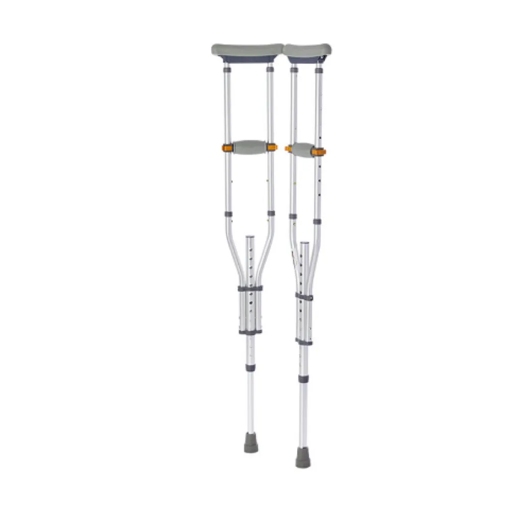 Set of crutches for enhanced mobility assistance