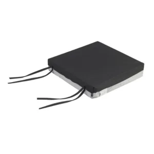 Foam cushion accessory improving wheelchair user comfort levels