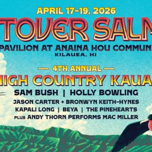 Live performance by Leftover Salmon band on stage