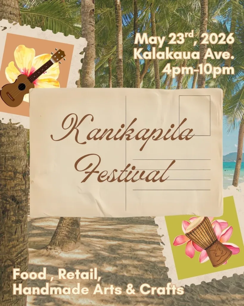 Musicians playing traditional instruments at Kanikapila Festival