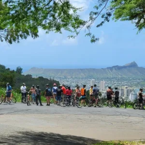 Coastal landscape on the east side of Oahu