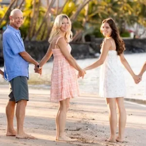 Ohana family session capturing island moments