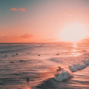 Private sunset cruise with stunning ocean views